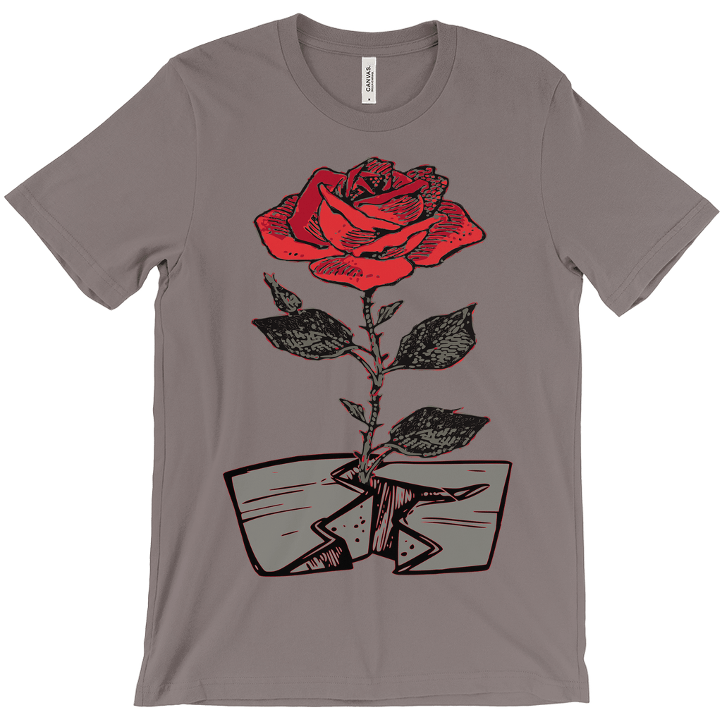 THE CONCRETE ROSE TEE by NERDY JERKS