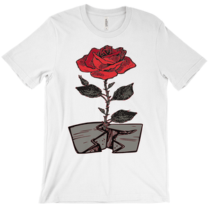 THE CONCRETE ROSE TEE by NERDY JERKS