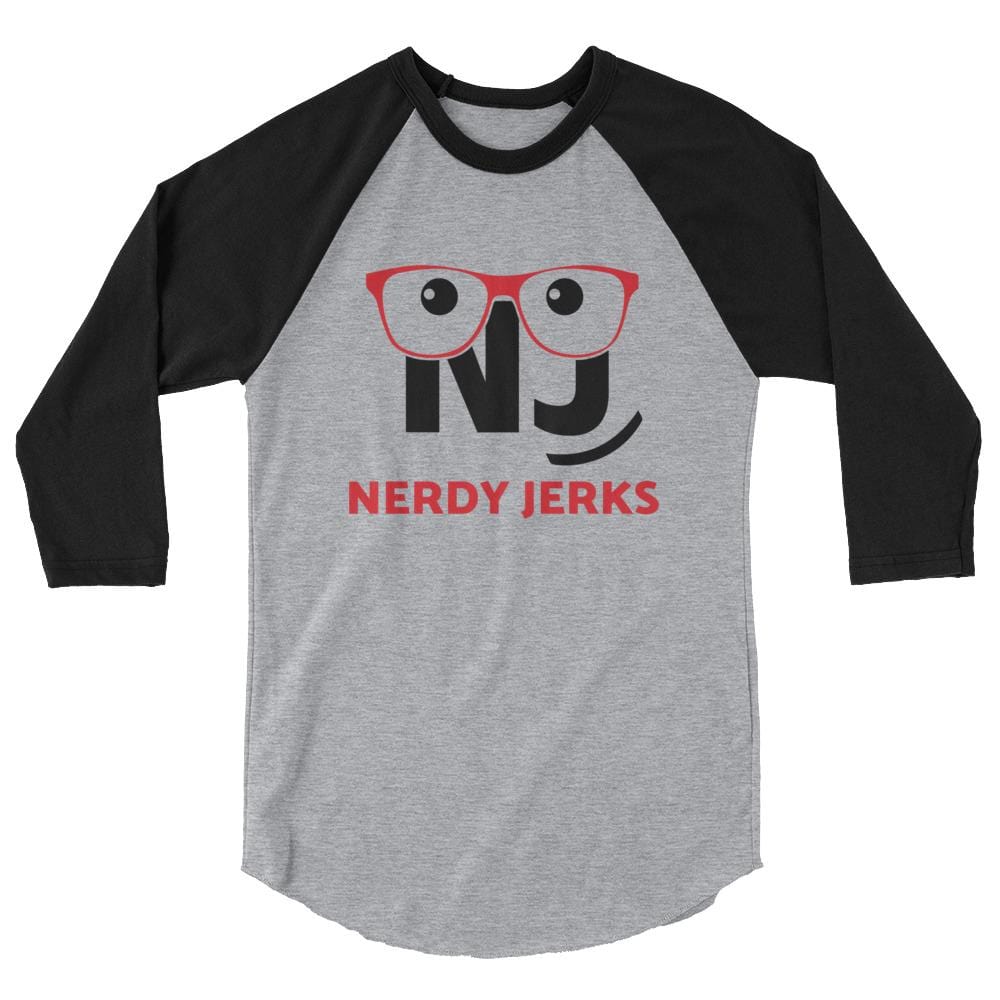 Nerdy Jerks Signature Raglan Shirt